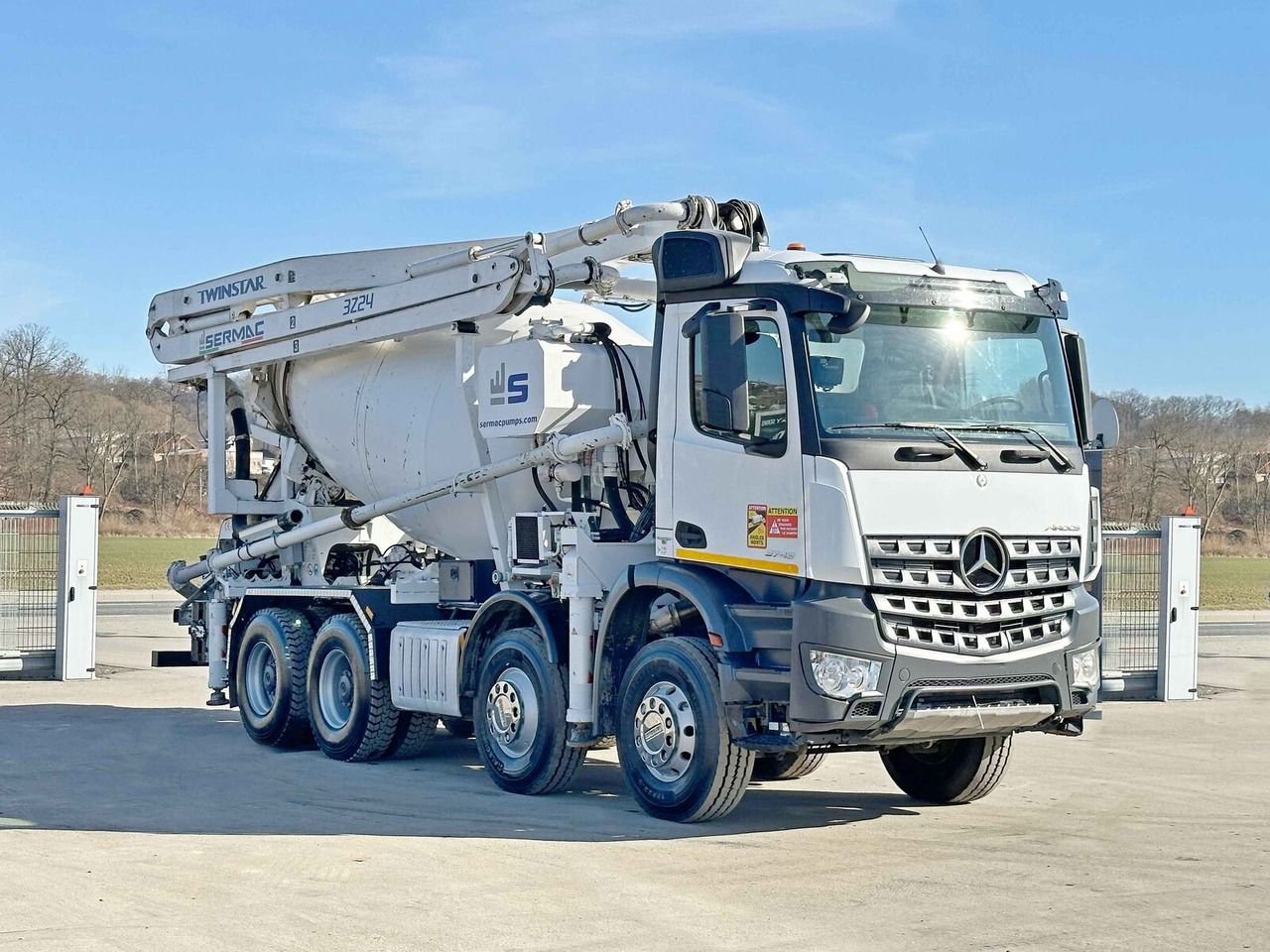Truck Mercedes Benz Actros 4141B