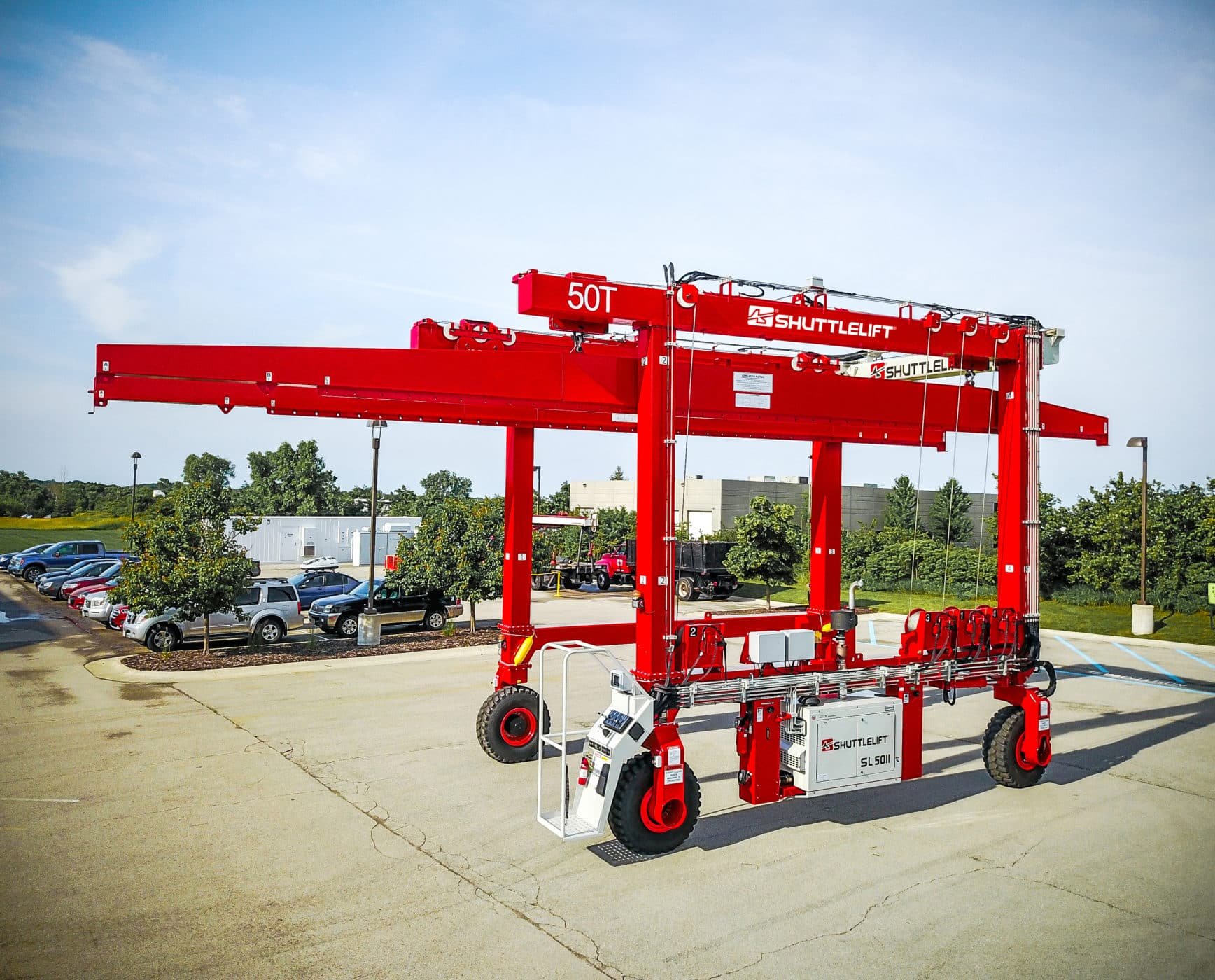 Mobile & rough terrain cranes Shuttlelift 7755
