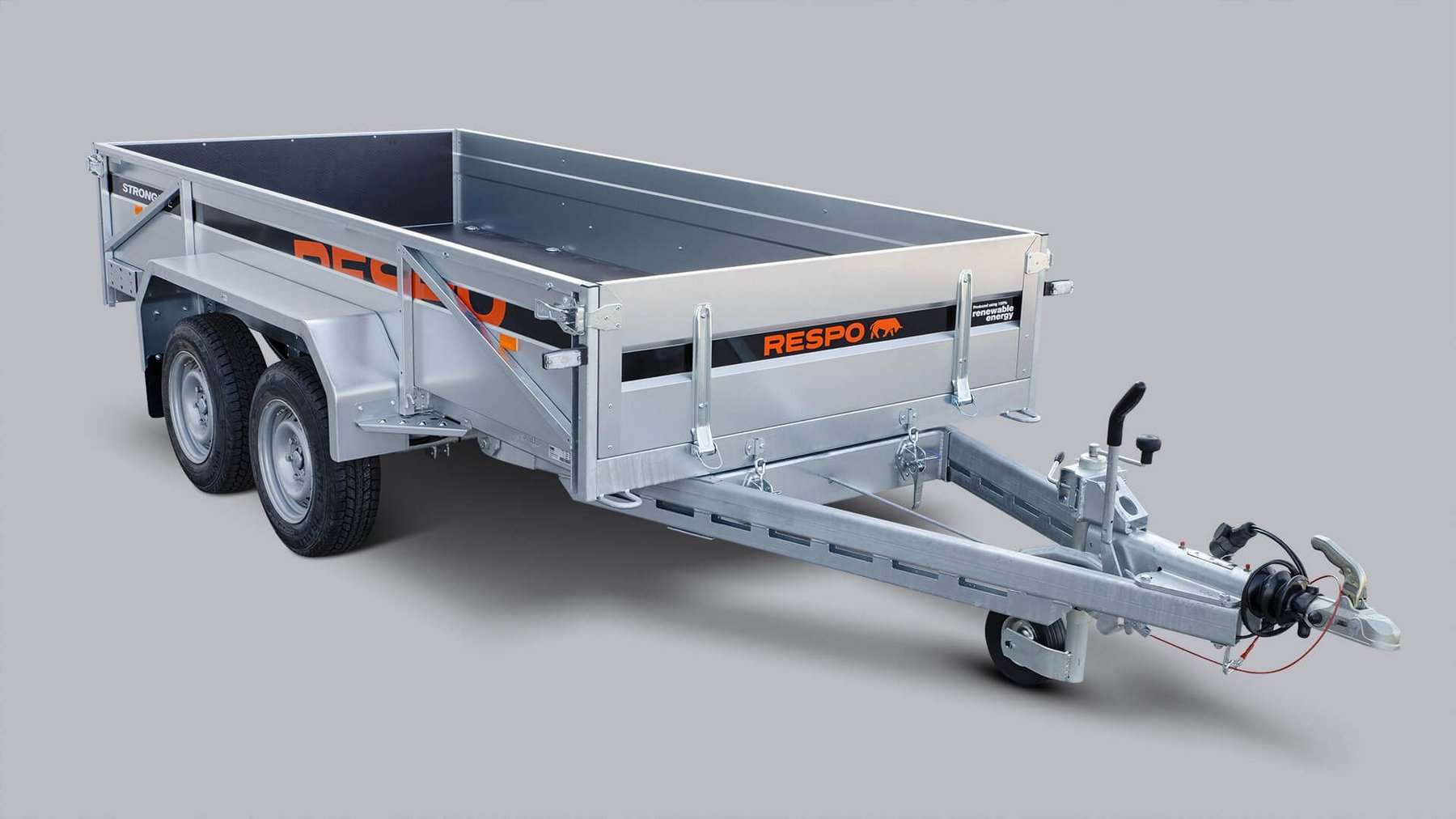 Car trailers up to 3.5 t Respo 2000P312T150