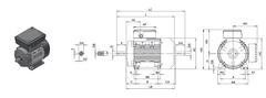 Lafert AMHE90L CA2