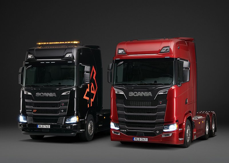 Truck Scania R 770 B8x4NA