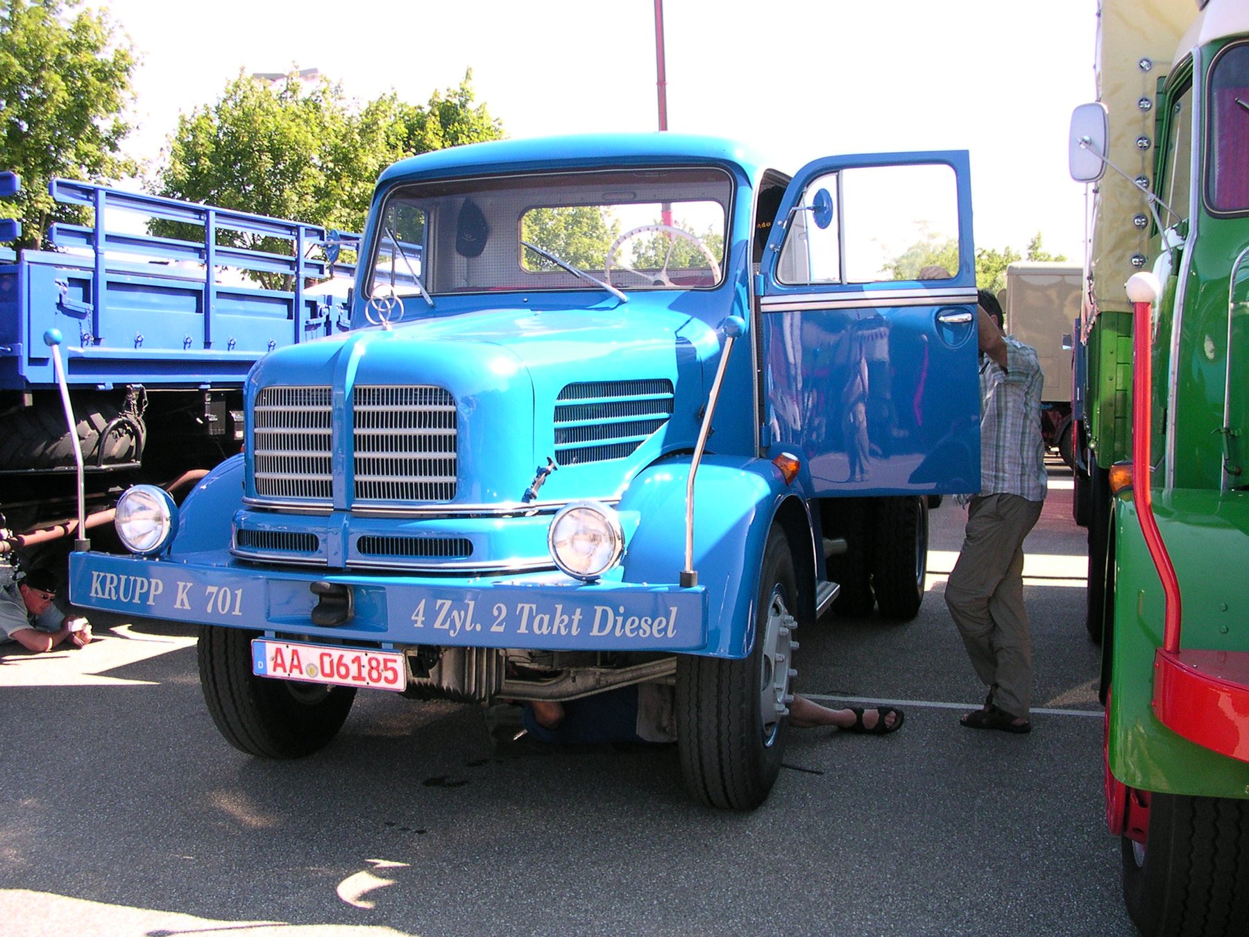Truck Krupp AK701