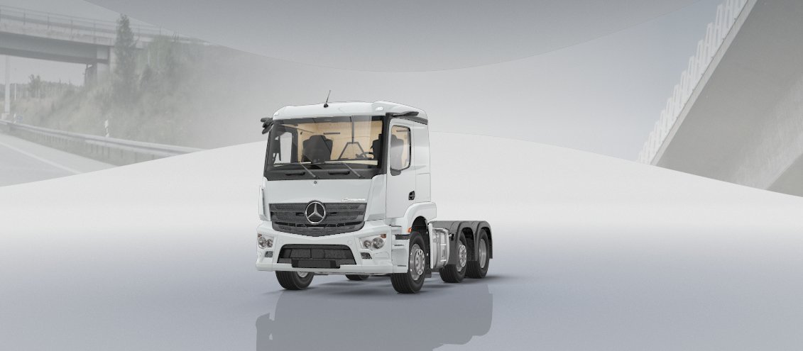 Truck Mercedes Benz 2543 L6X2