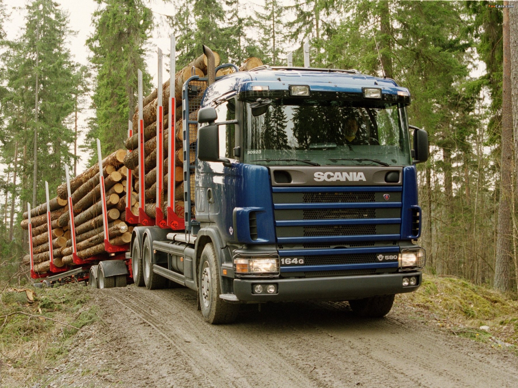 Lastwagen Scania R 164 GB-6x4