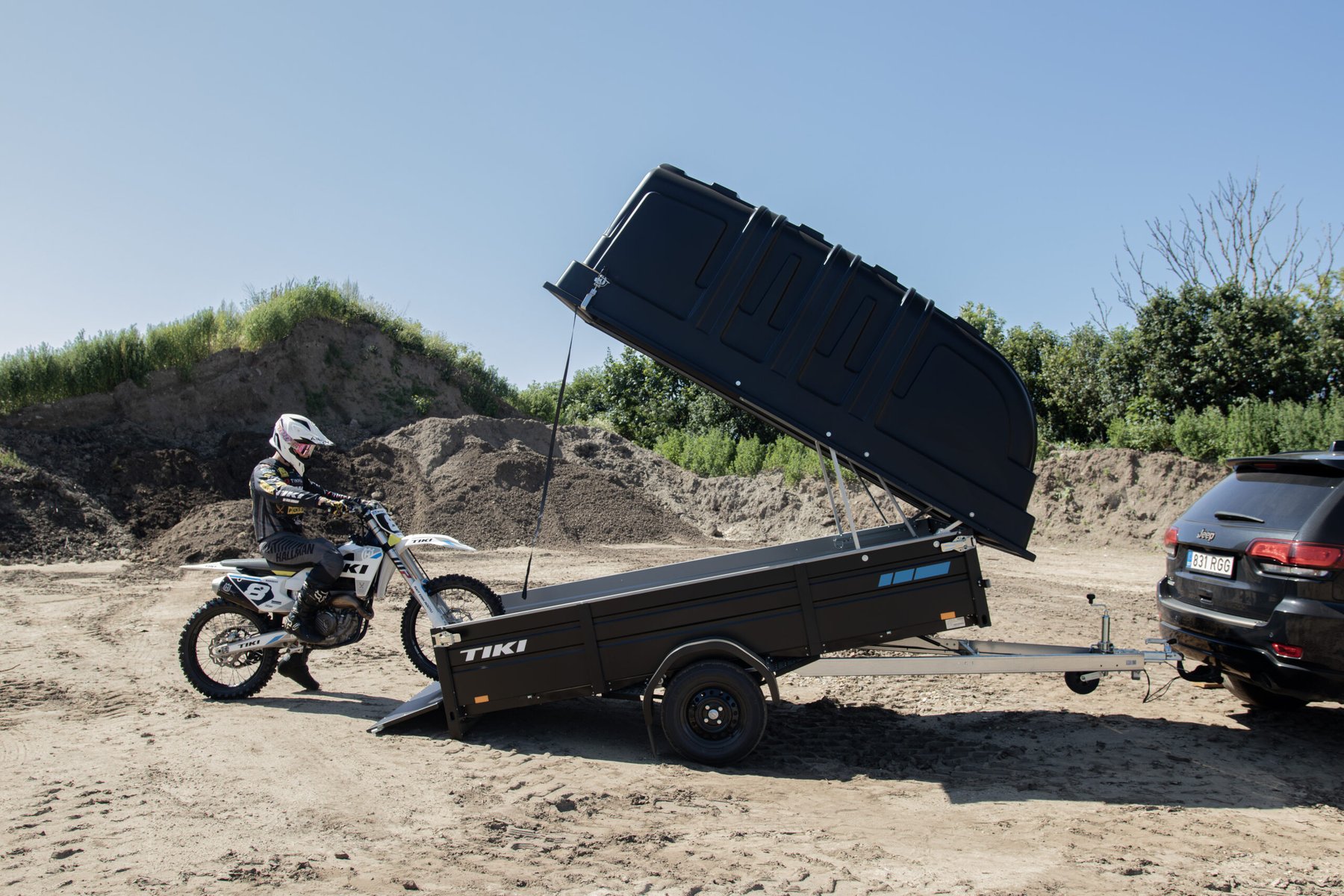 Light trailers up to 750 kg Tiki BT-700