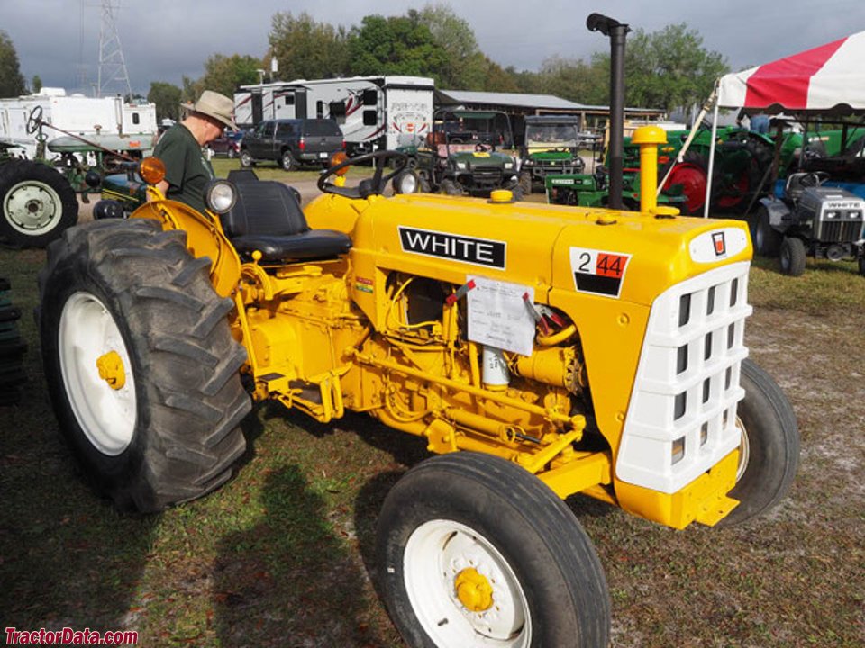 Tractor White 2-44 Industrial