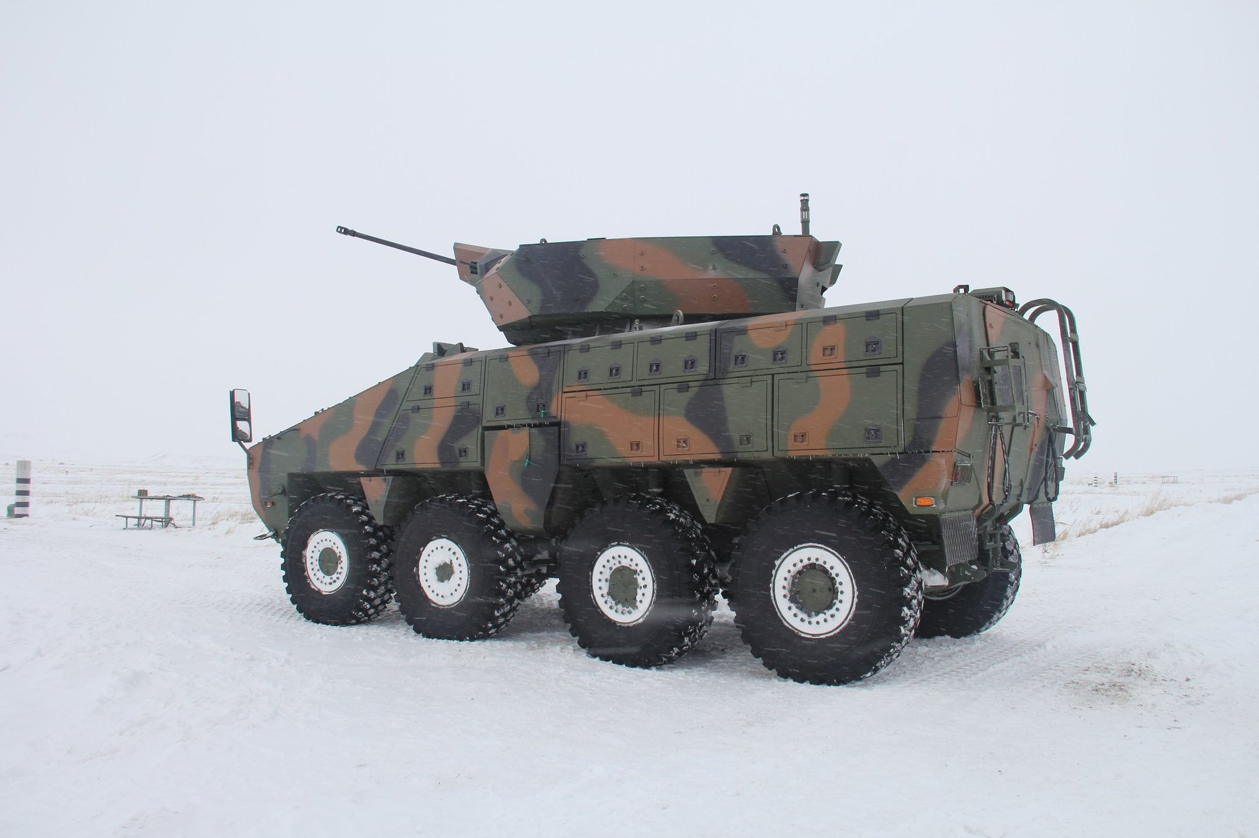 Pojazdy opancerzone Kazakhstan Paramount Engineering LLP Barys 8x8
