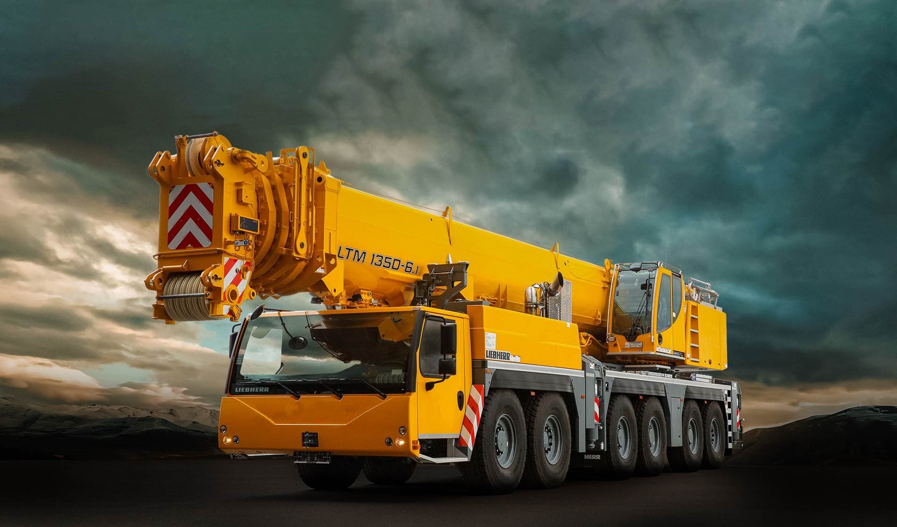 Mobile crane Liebherr LTM 1350-6.1