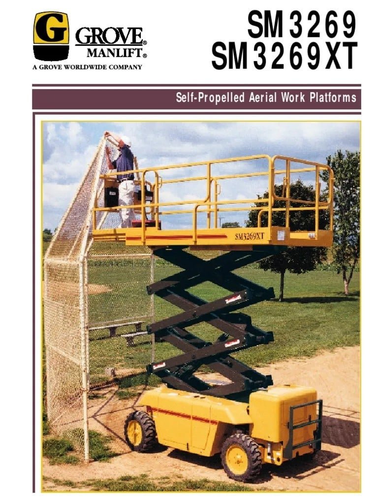 Aerial work platforms Grove S2669 2WD