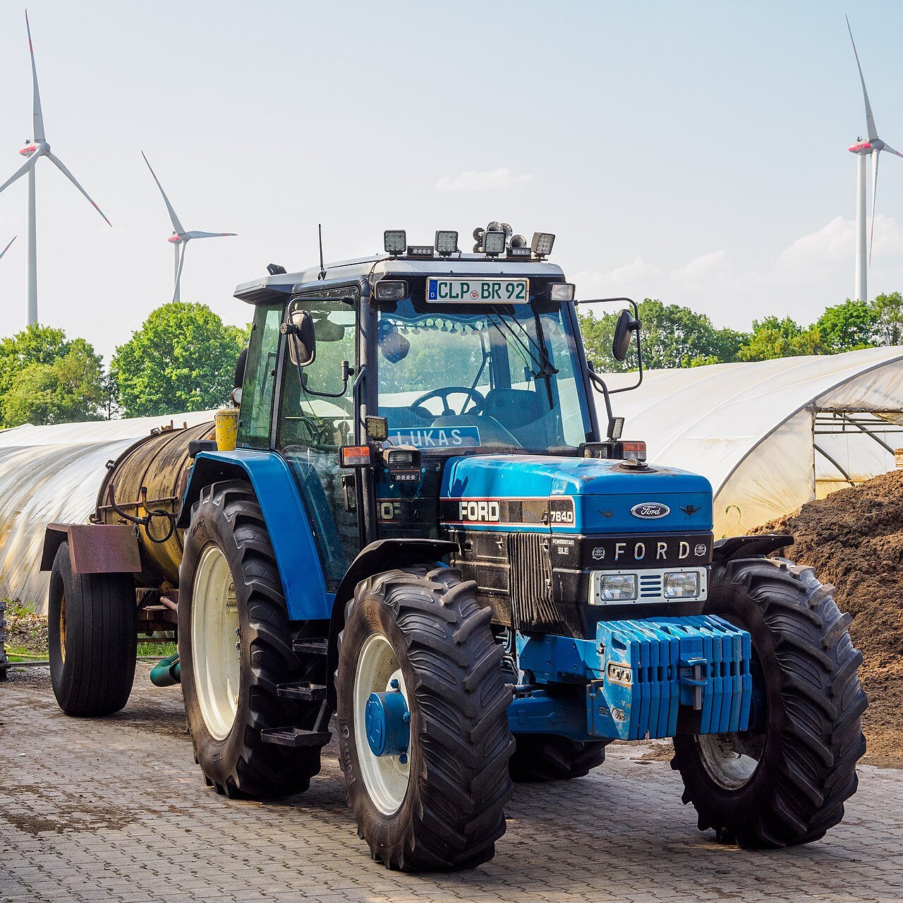 Tractor Ford Ford 7840-FE6-4x4/2620