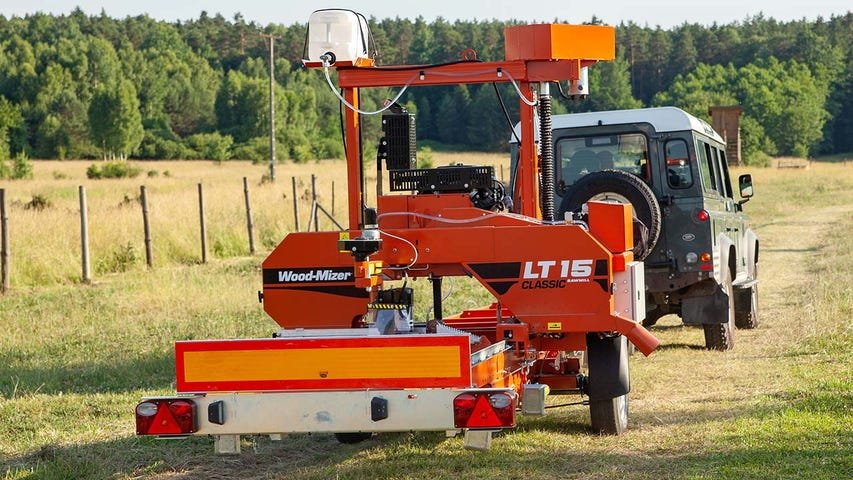 Trailer Wood Mizer LT15 CLASSIC