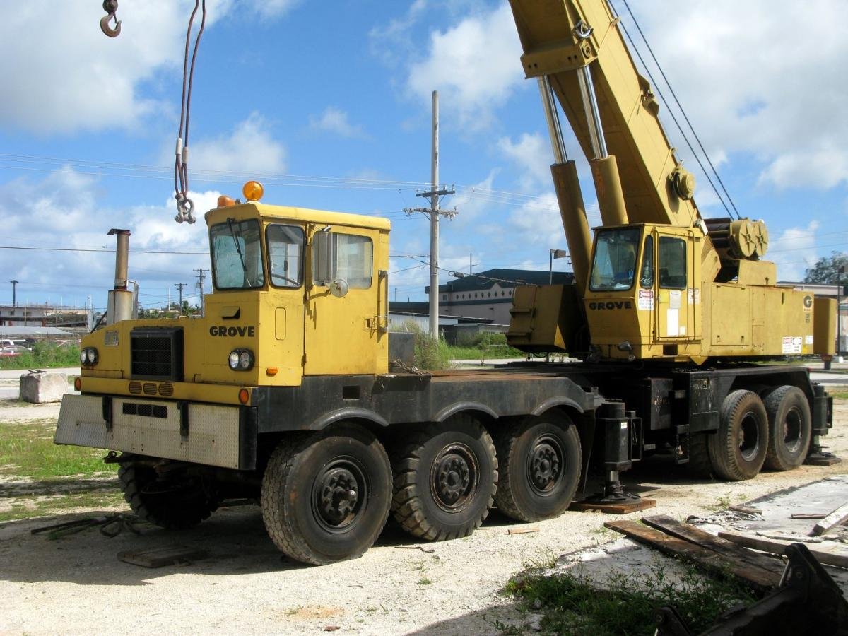 Mobile & rough terrain cranes Grove TM875