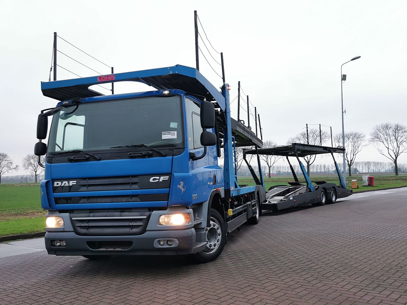Truck DAF BA Tavara-auto 2ov 9186cm3 A