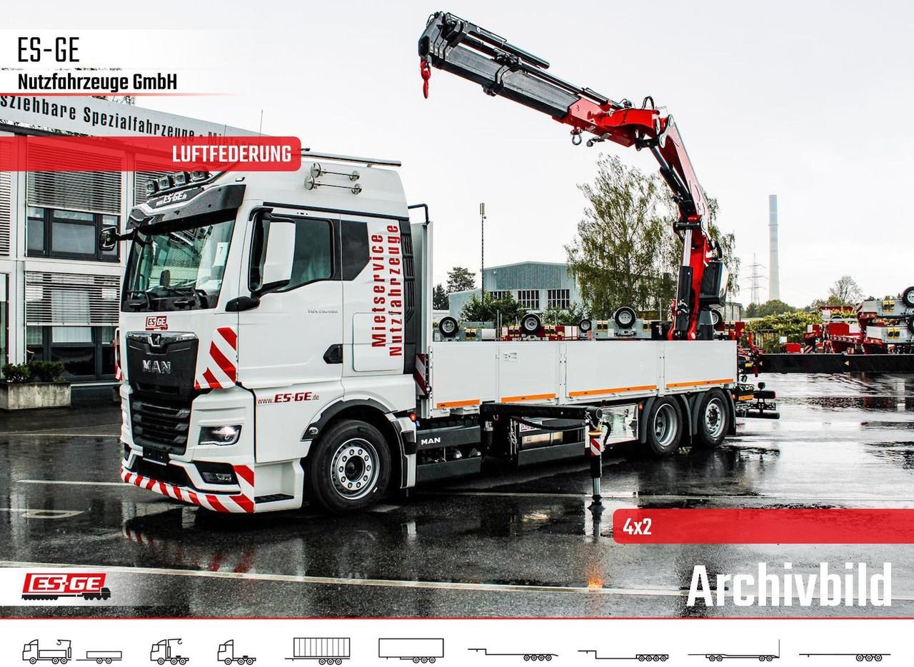 Truck MAN TGX 26.480 6x2-4 BL CH