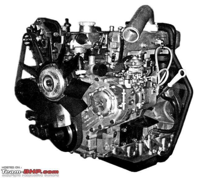 Diesel engine Mahindra VNE362