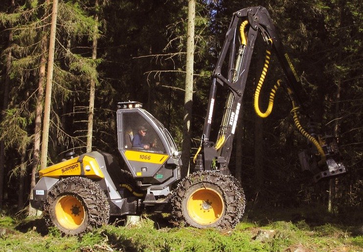 Forestry machine Sampo Rosenlew SR 1046X