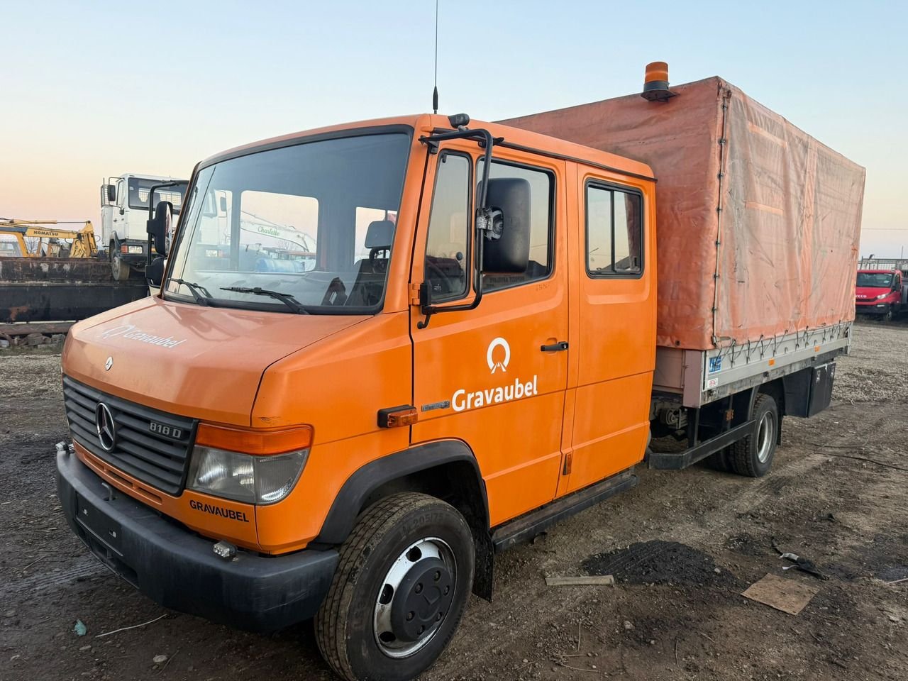 Truck Mercedes Benz 615 DKA-KASTEN/370