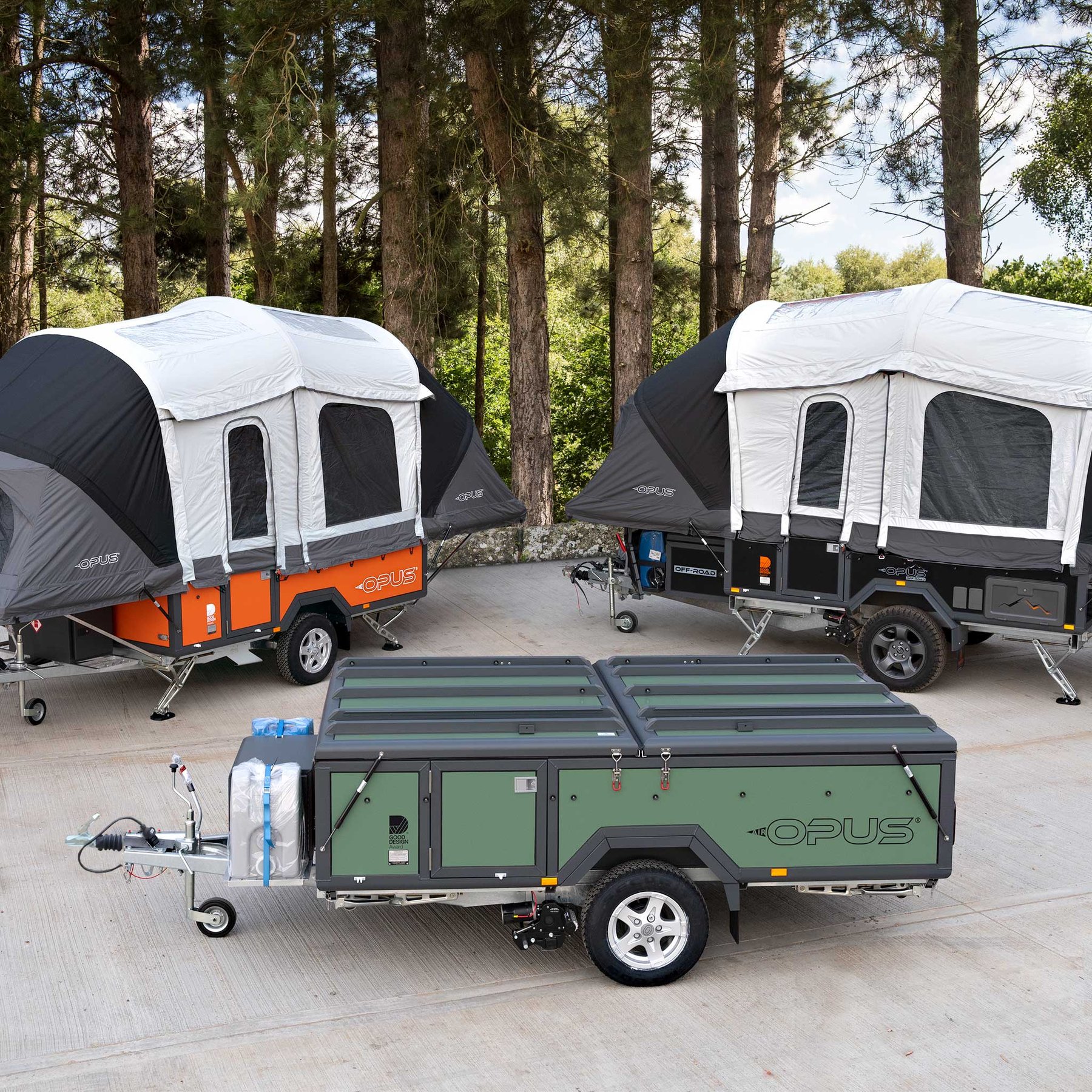 Trailer PURPLE LINE LIMITED OPUS FOLDING CAMPER