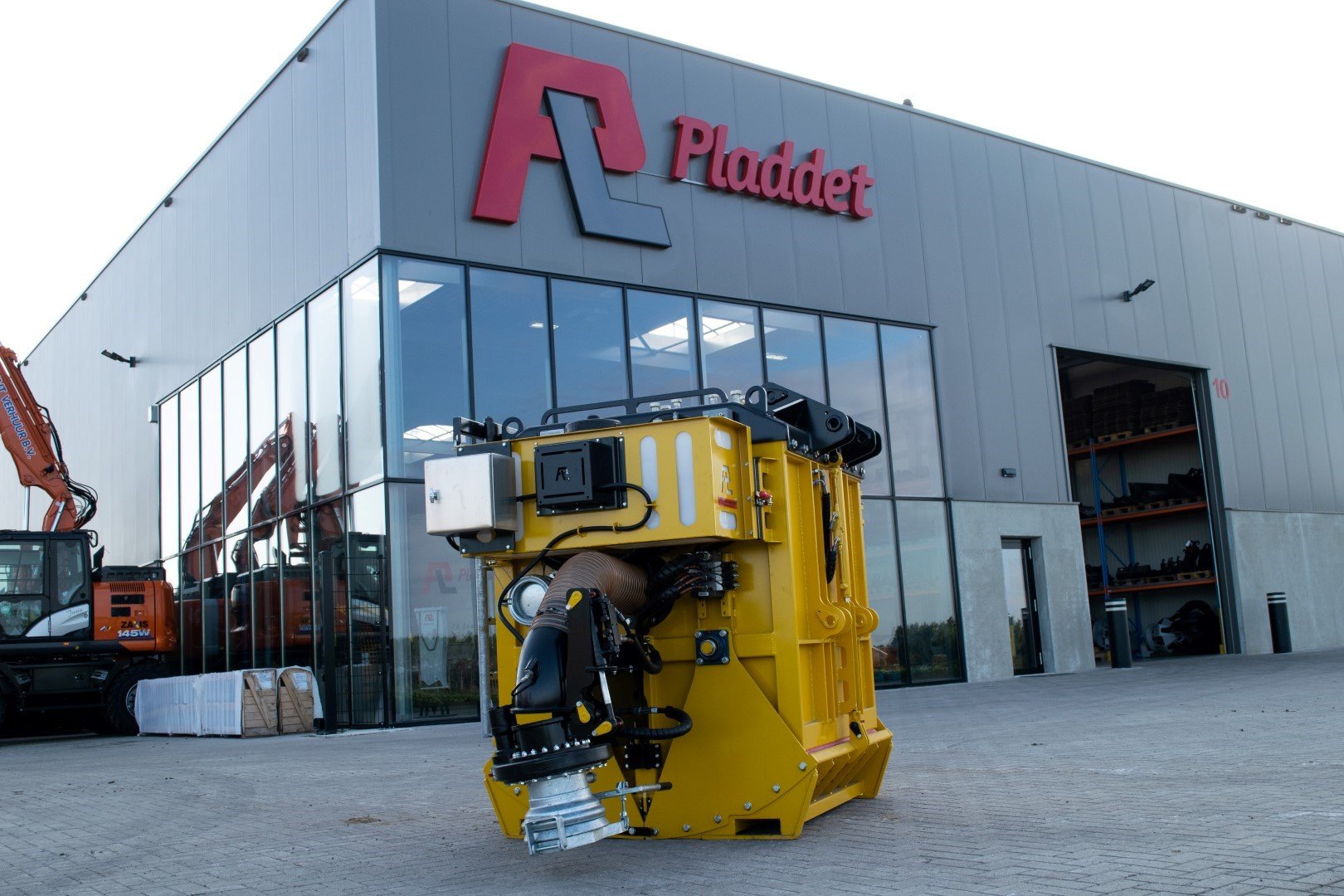 Maszyna Pladdet Ballast suction unit