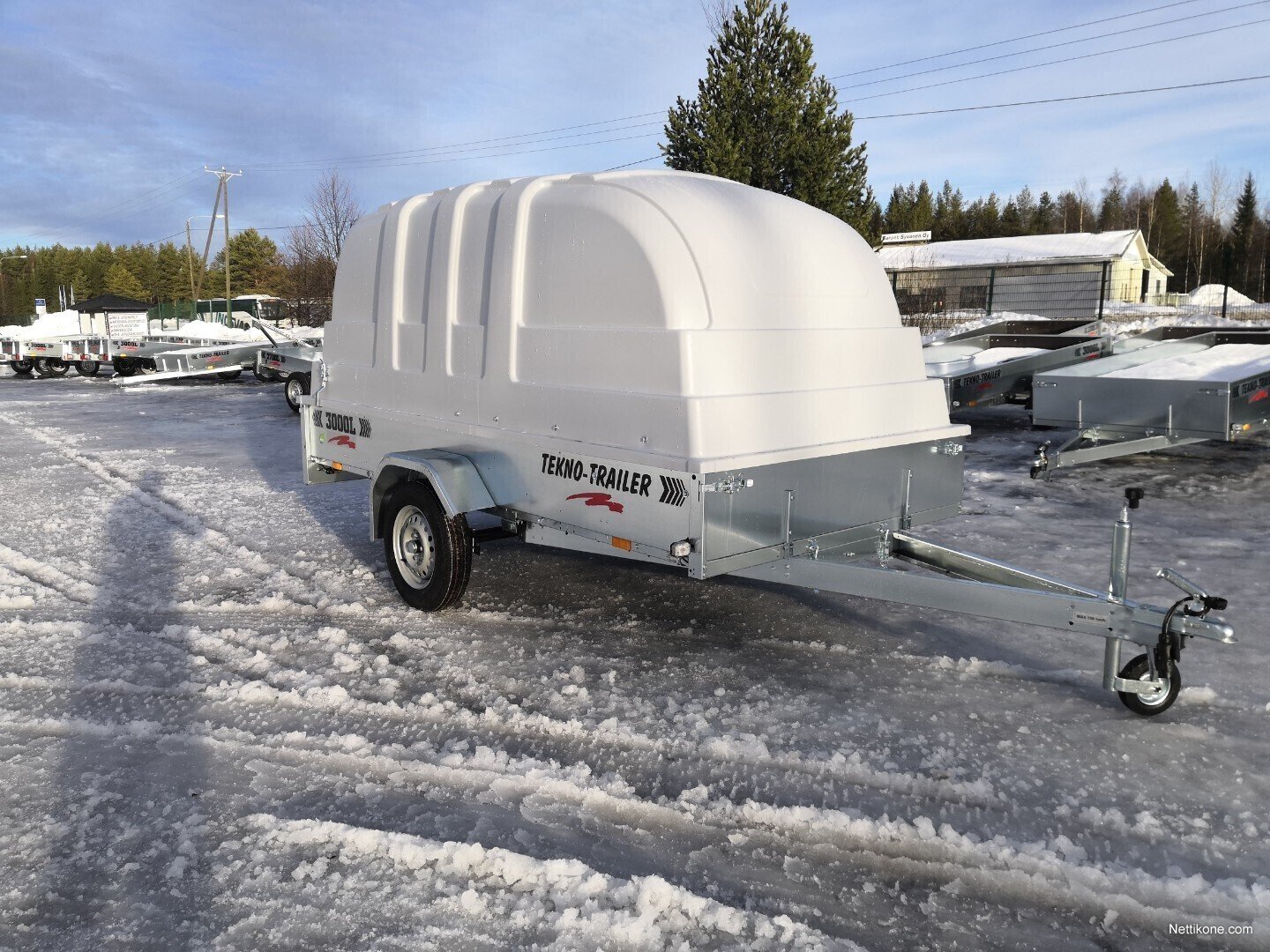 Light trailers up to 750 kg Tekno Trailer 3000L