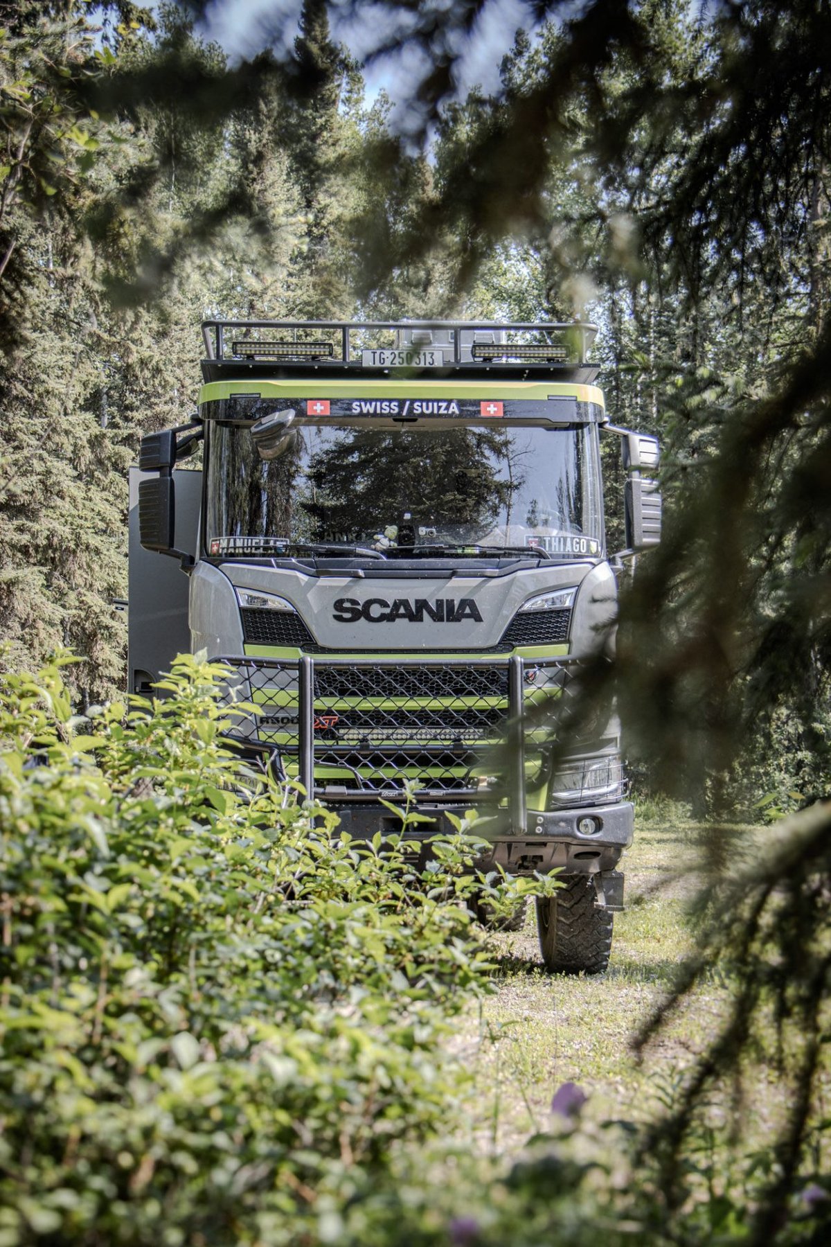 Truck Scania CB 6X6 HHH