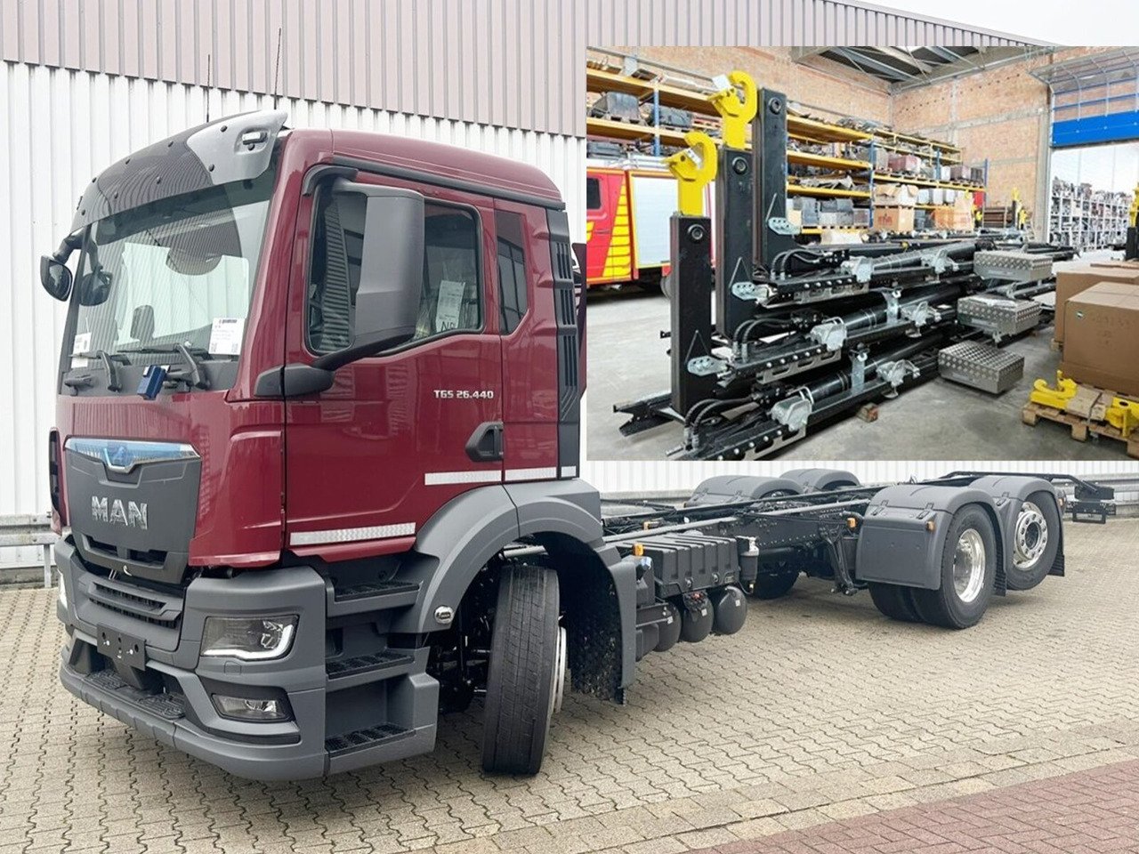Truck MAN 26.540 6x2-4 LL CH