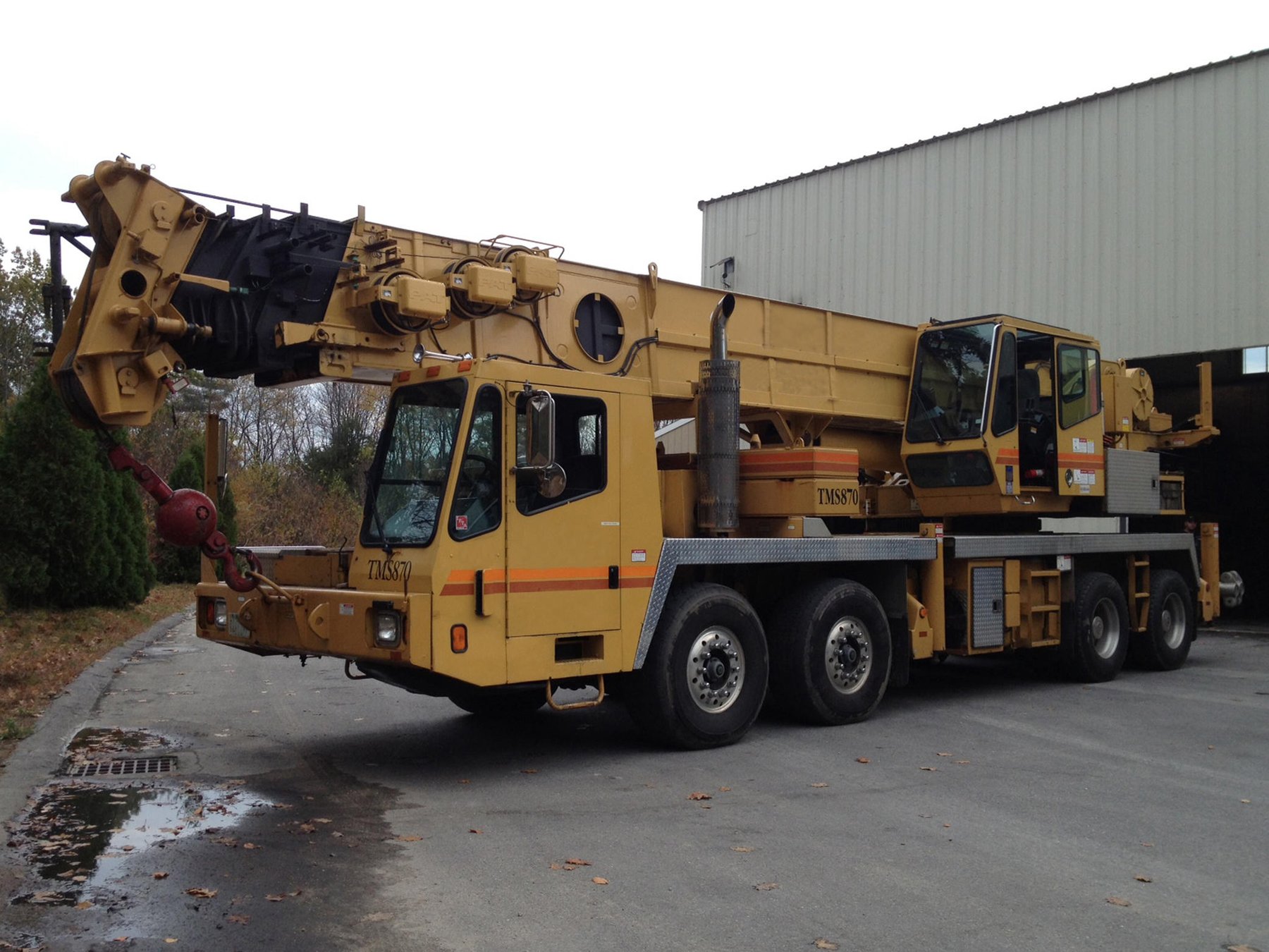 Mobile & rough terrain cranes Grove TMS870