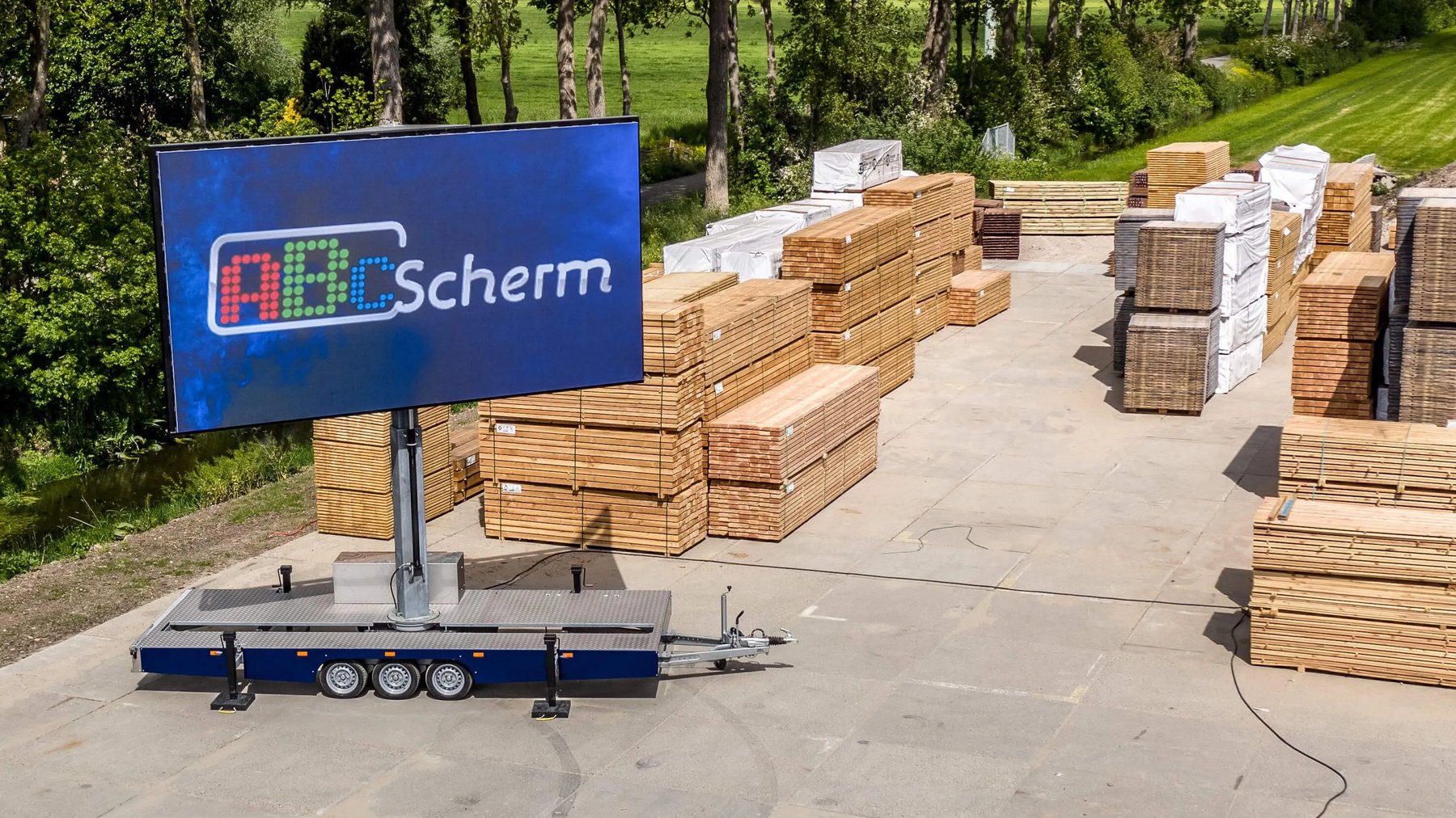 Trailer Abc Scherm ABC MOBILE-LED A3B23L60
