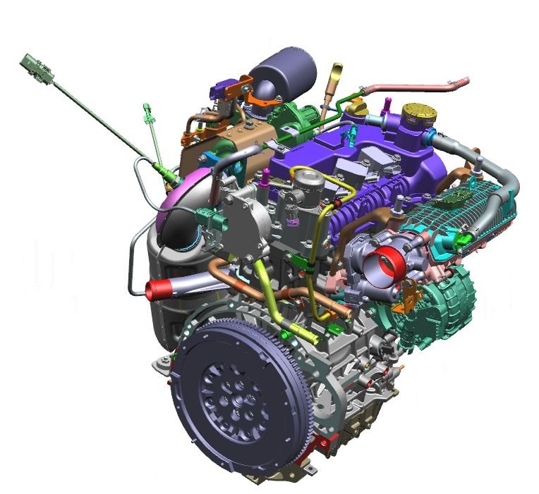 Dieselmotor Mahindra UT-41