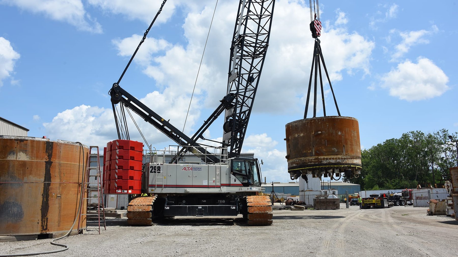 Crawler cranes Link-Belt 298 SERIES 2