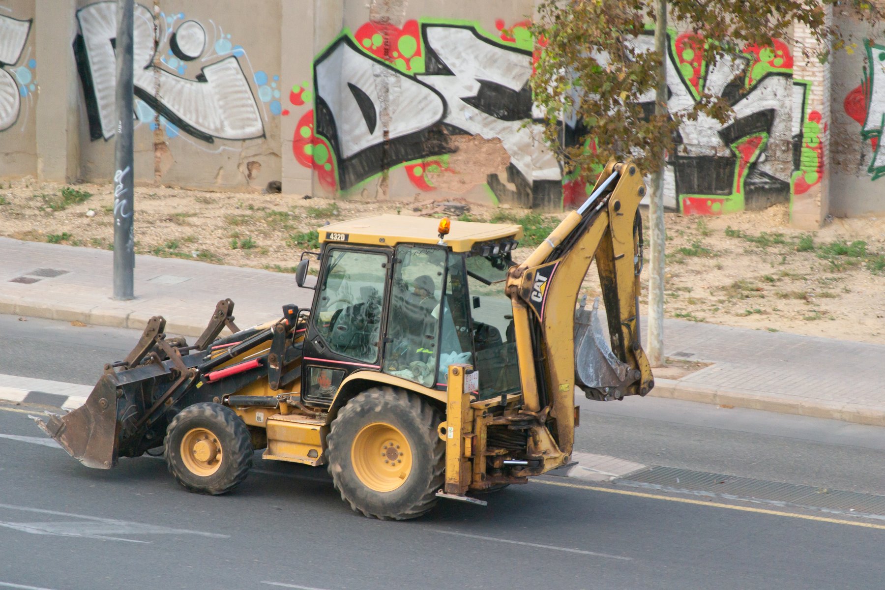 Radlader Caterpillar 432D