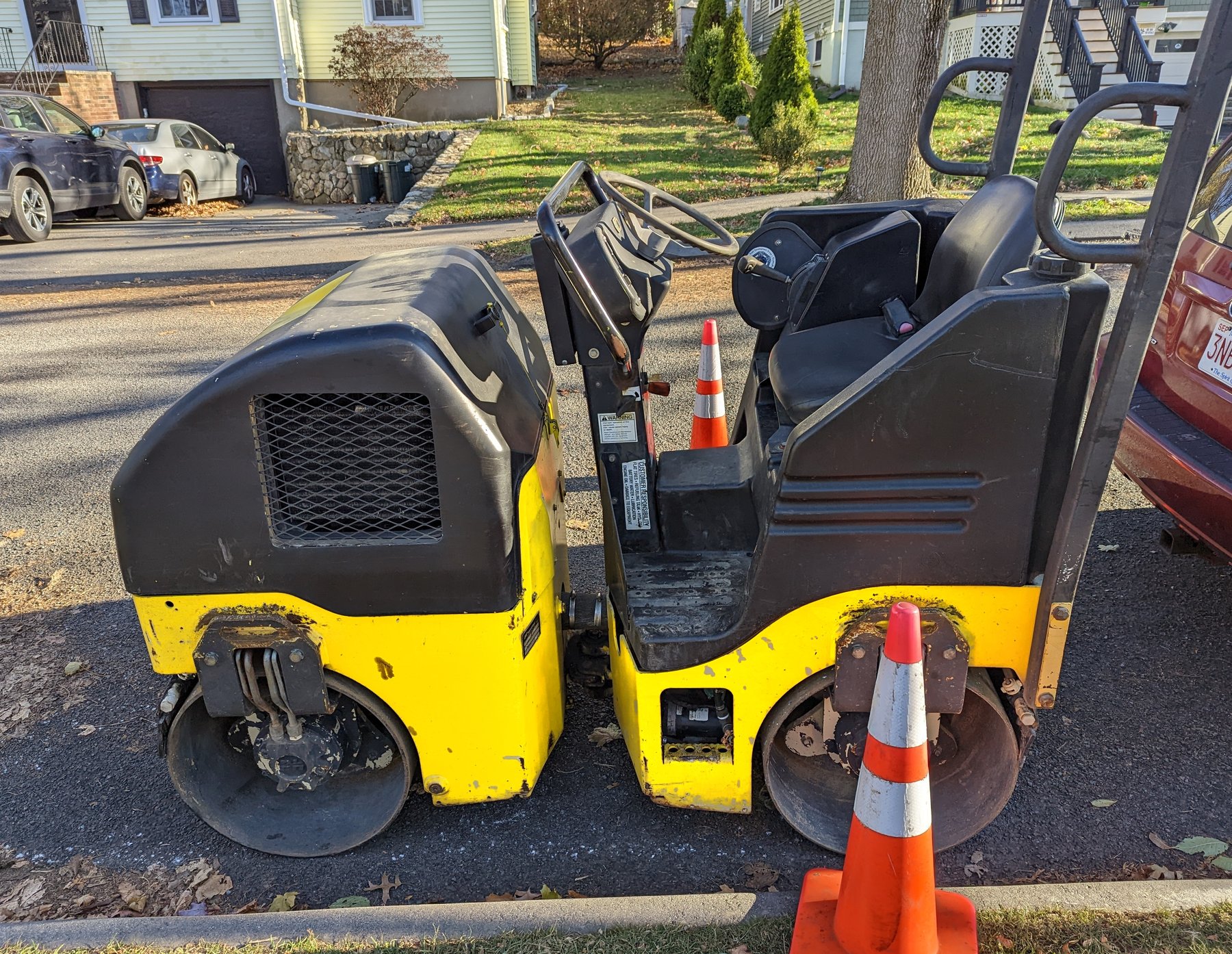 Road construction machine Ingersoll Rand DD112HF