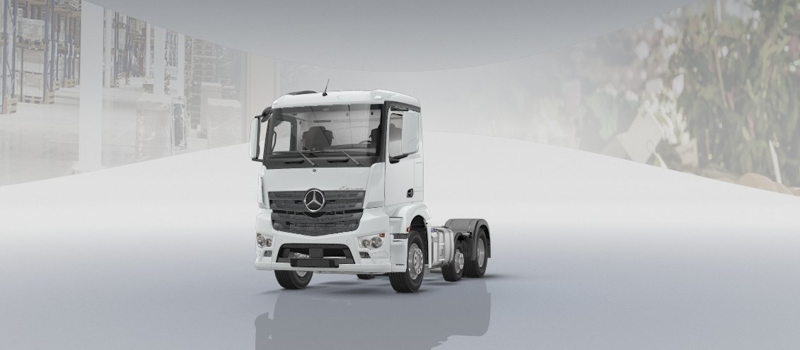 Truck Mercedes Benz Antos 2433