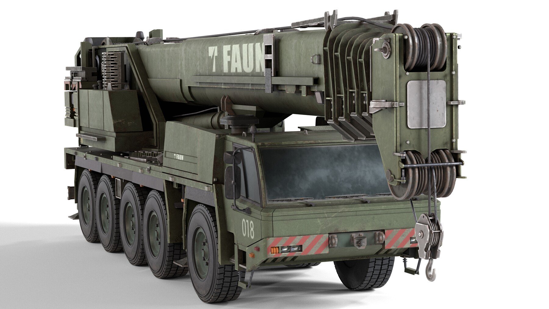 Mobile & rough terrain cranes Faun ATF 100-5-5X4