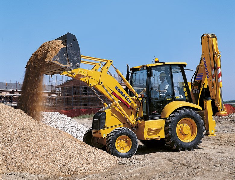 Komatsu WB97R-2