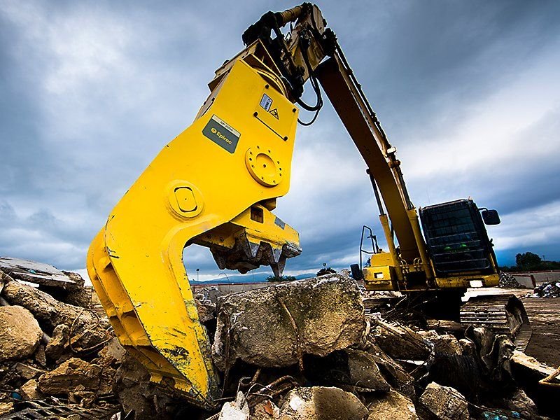 Nożyce wyburzeniowe i kruszarki Atlas Copco HCP 3000