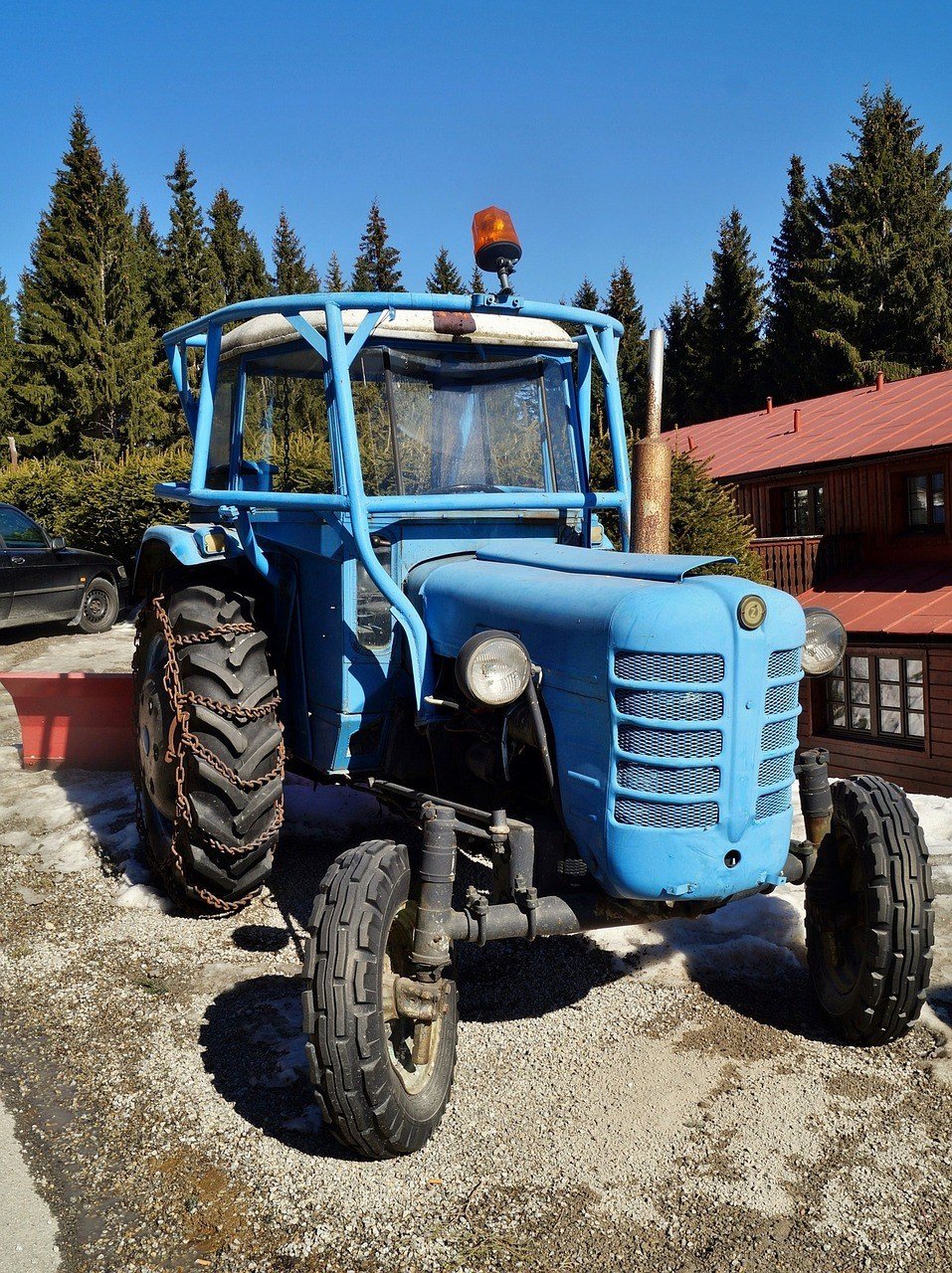 Tractor Zetor 7011
