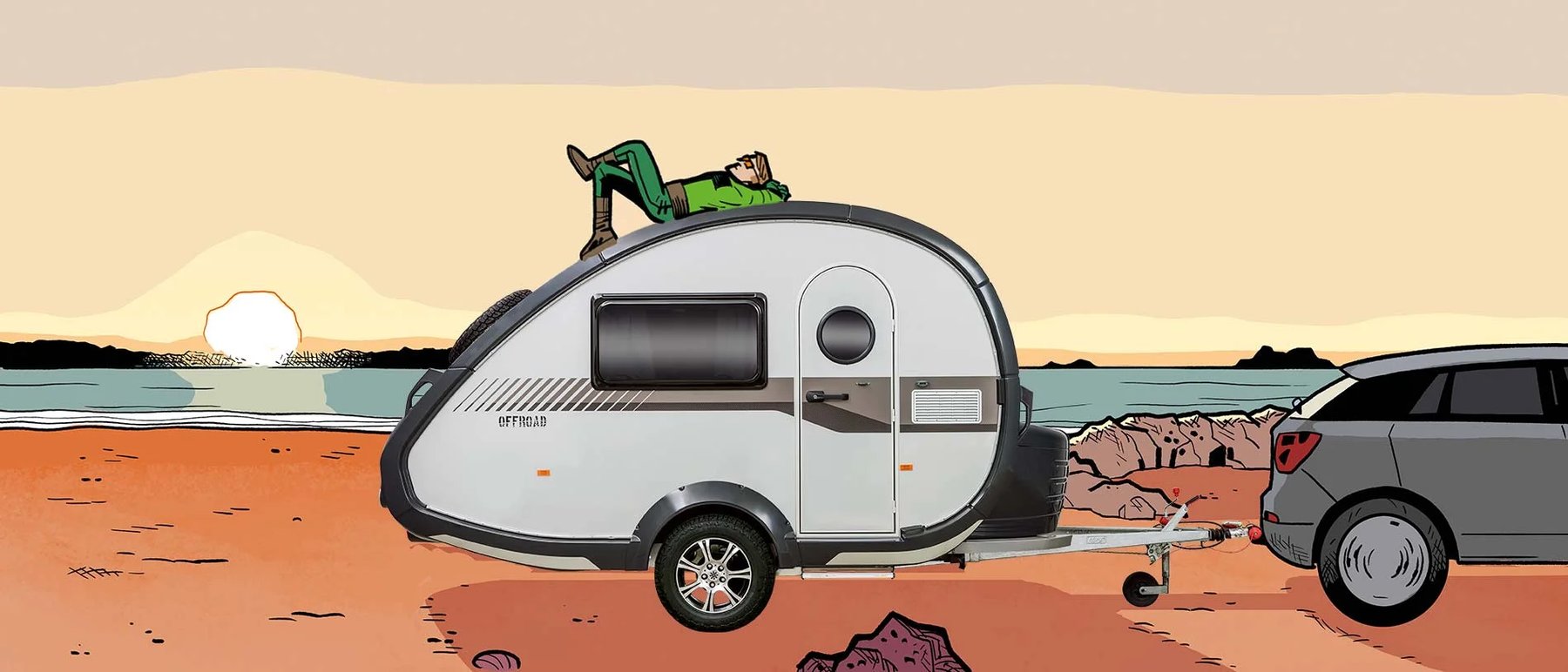Anhänger KNAUS TABBERT AG W21-TAB 320 OFFROAD
