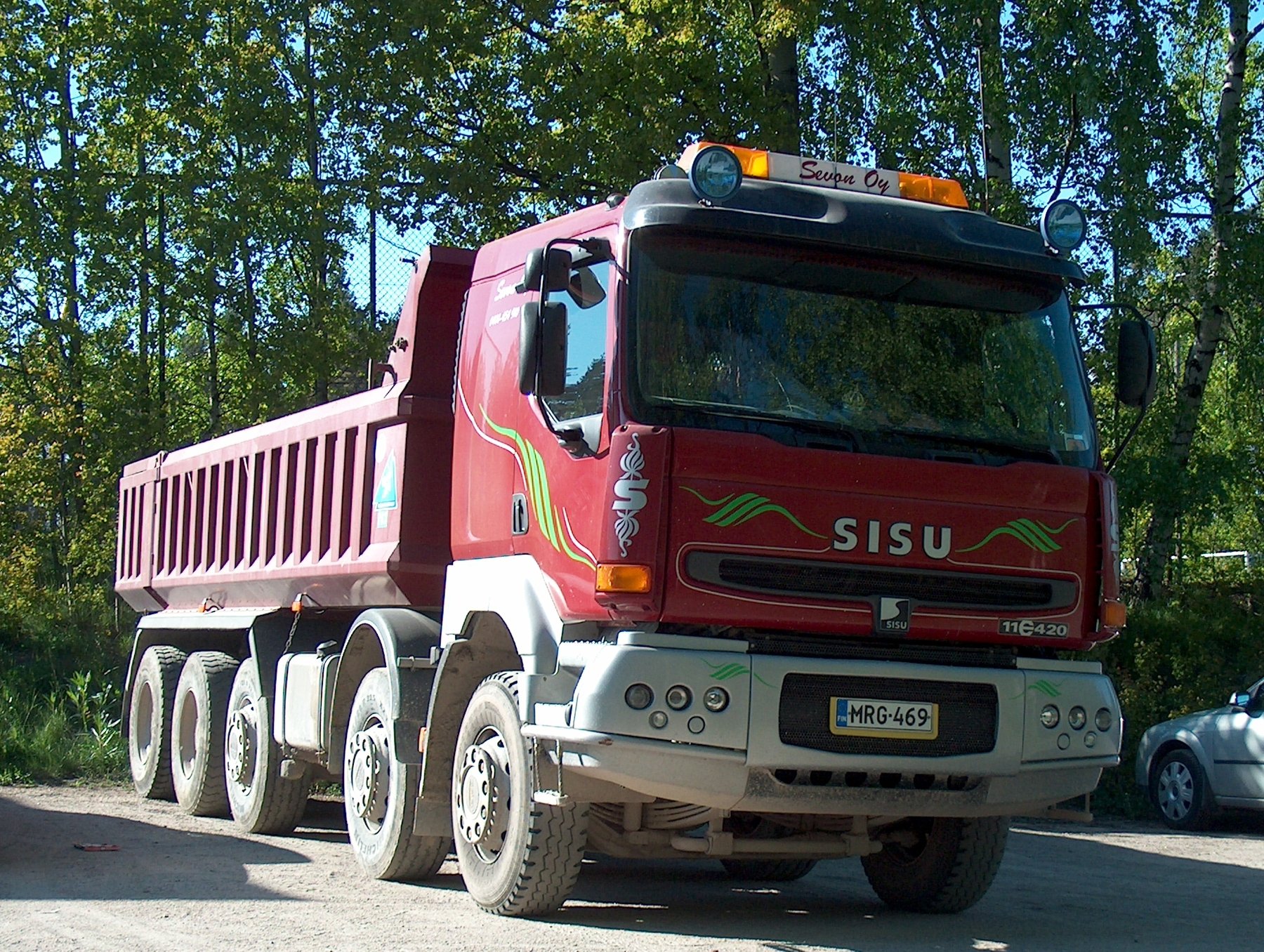 Truck Sisu C600 E15M KA-PP-8X2
