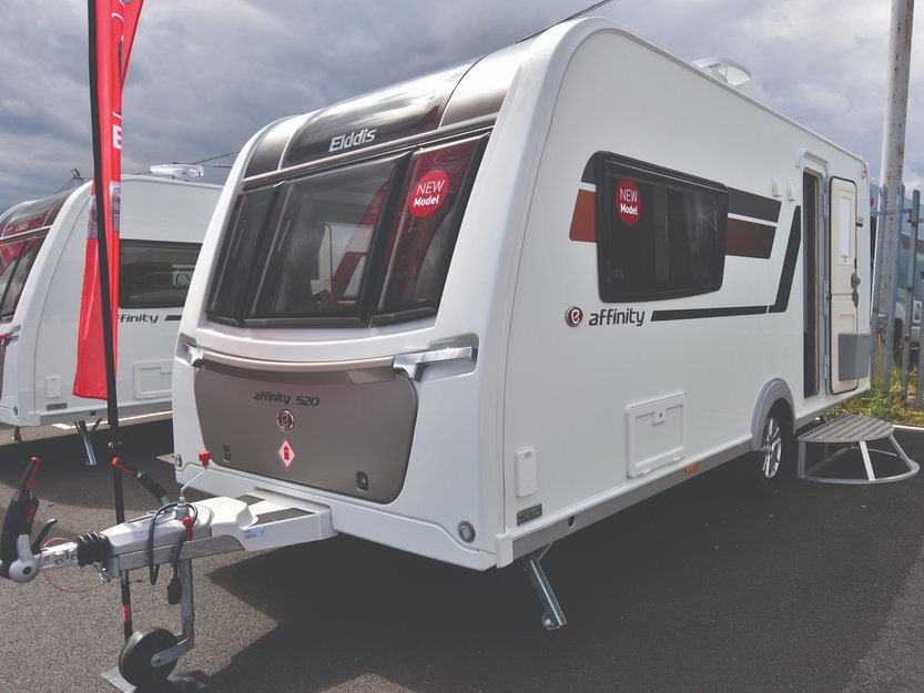 Przyczepa ERWIN HYMER GROUP UK LTD. ELDDIS AFFINITY 520