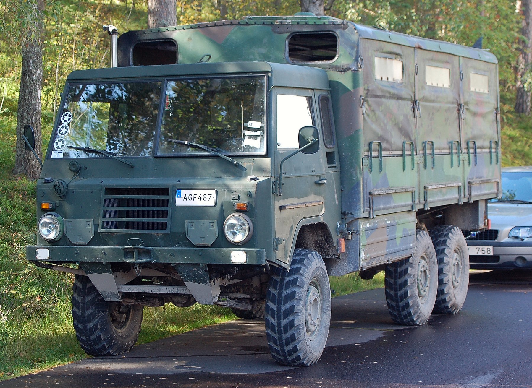 Truck Volvo C03 6X6 3-V