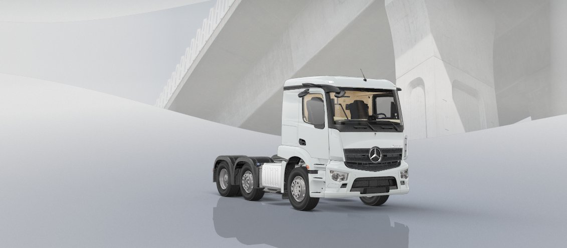 Mercedes Benz Actros 2543 LS 6x2