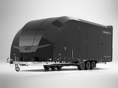 Brian James Trailers ENCLOSED BODY, TILT BED VEHICLE TRANSPORTER