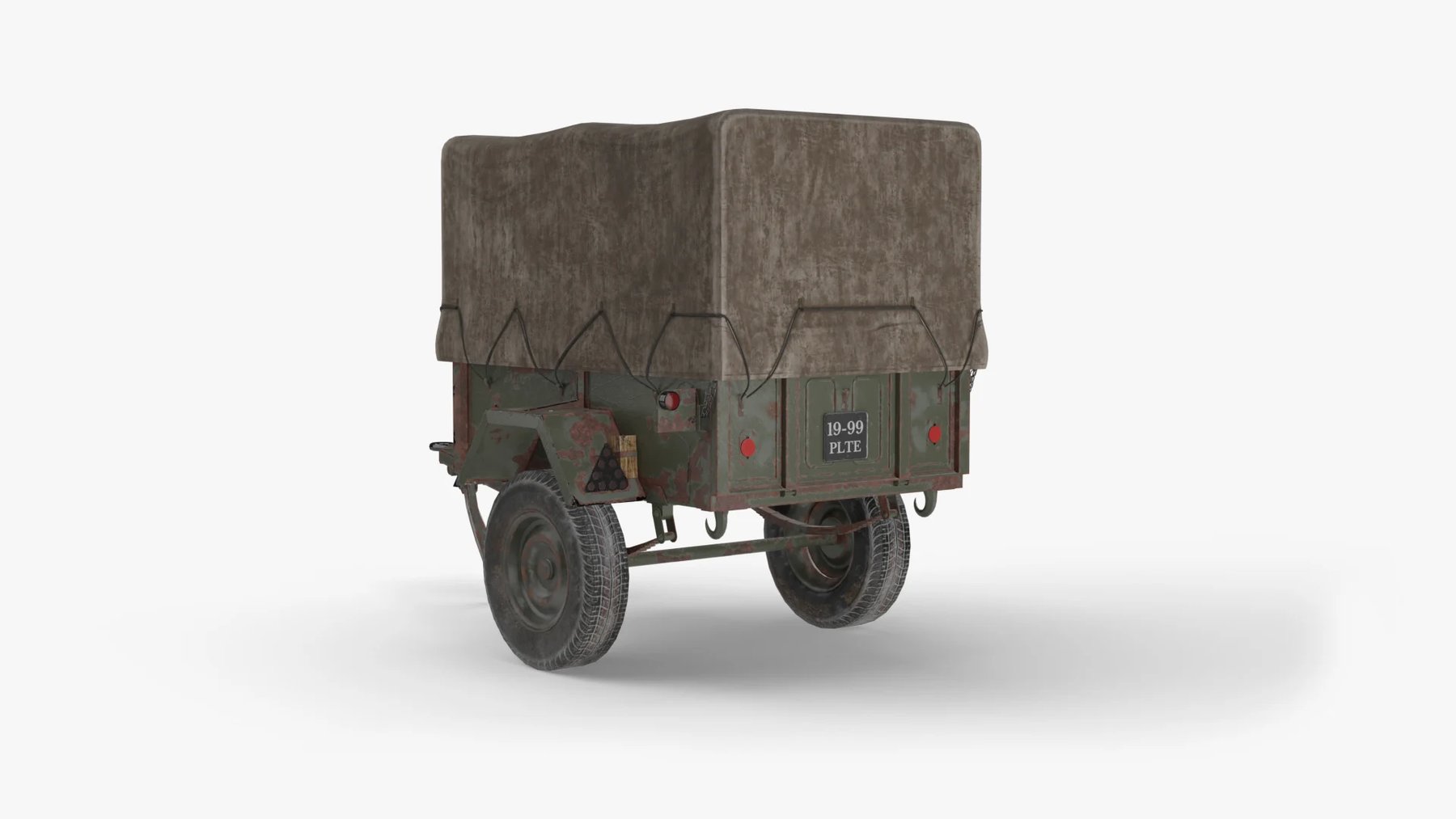 Light trailers up to 750 kg Gaz gaz-704