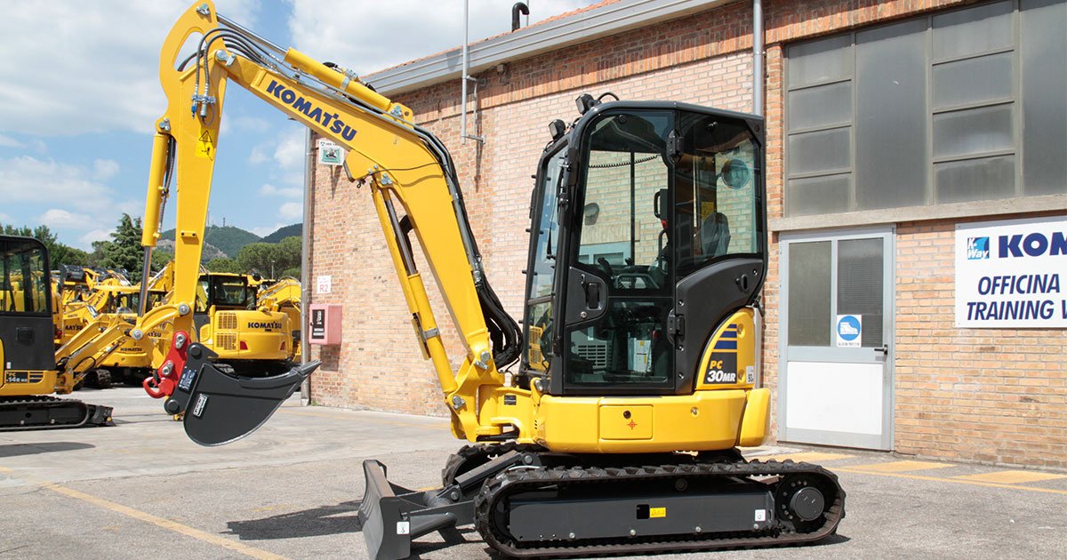 Excavator Komatsu PC30MR-5 E1