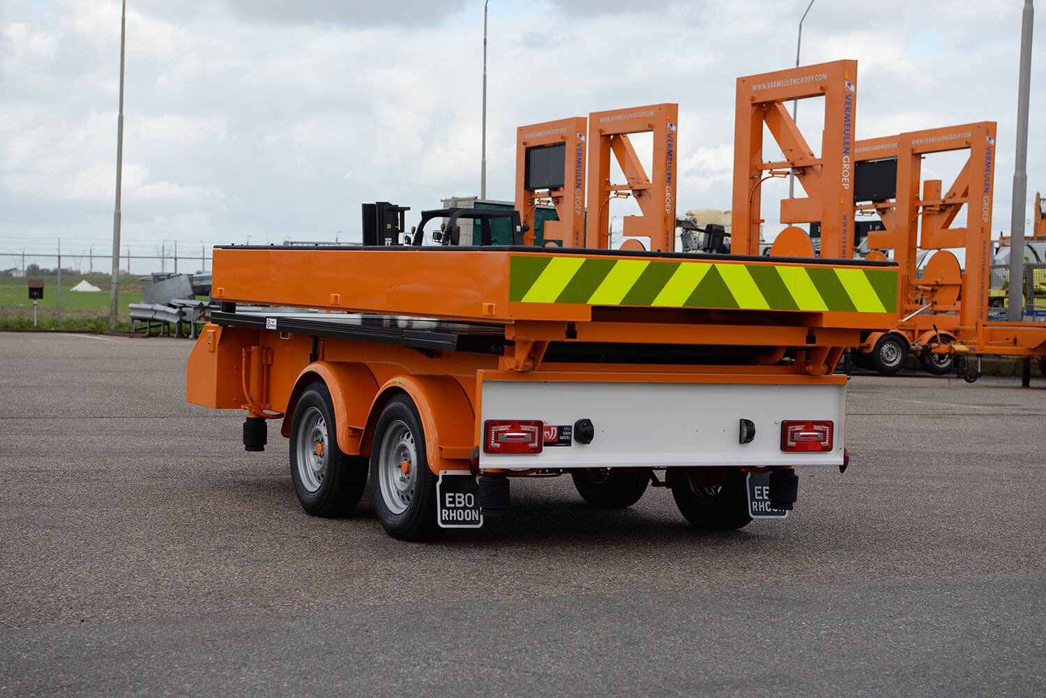 Trailer Ebo Van Weel VW 1800