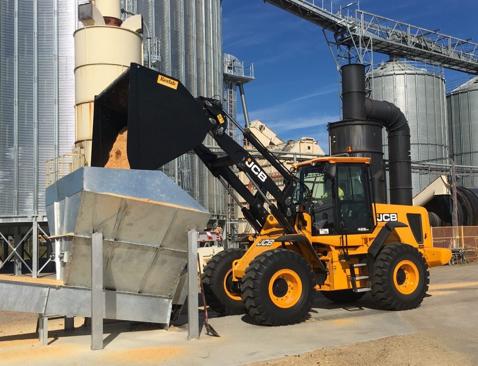 Kerfab Wheel Loader Light Materials Bucket