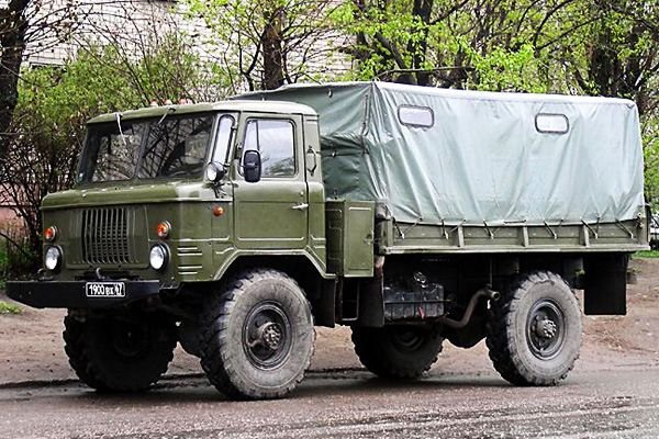 Lastwagen Gaz 66-05-4X4/3300
