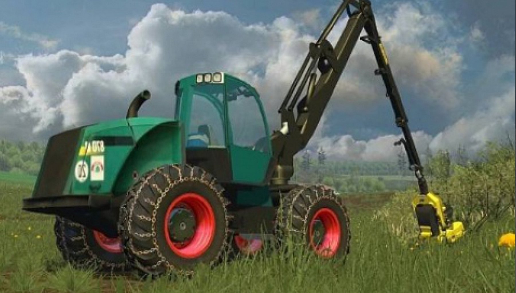 Forstmaschine Timberjack 870B