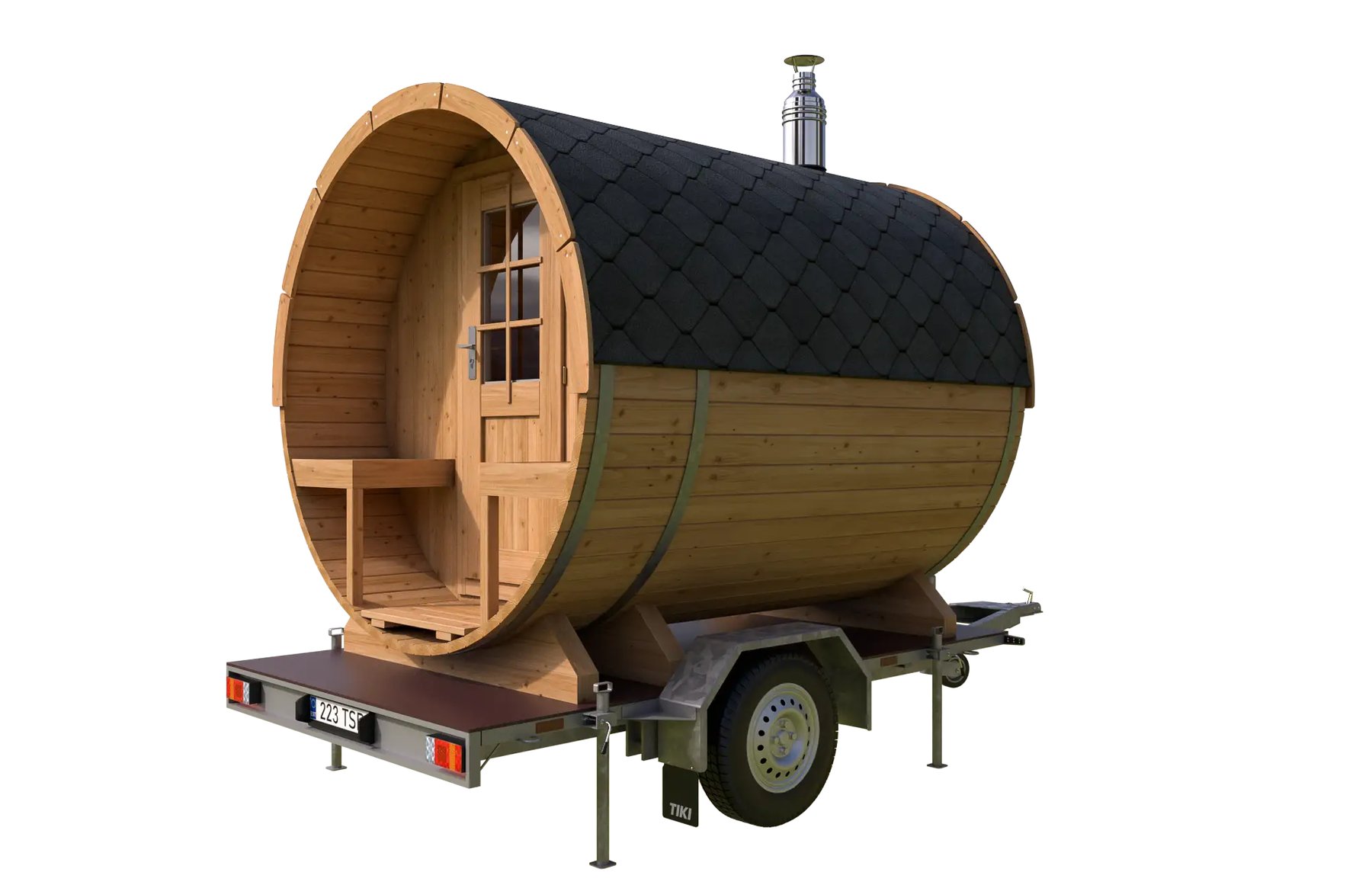Kleinanhänger bis 750 kg JT-Trailer Saunavaunu